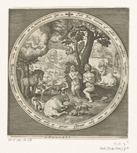 Adam and Eve in Paradise