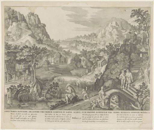 Hosea and the Adulterous Wife in a Landscape