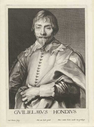 Portrait of Willem Hondius
