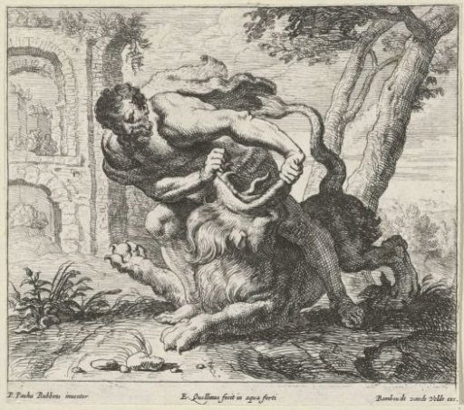 Samson and the Lion