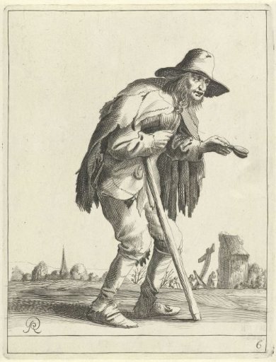 Leprous Beggar