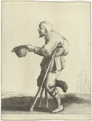 Beggar on Crutches