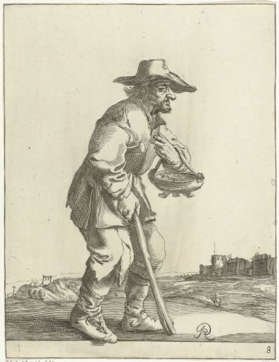 Beggar with a Pot of Smoldering Coals