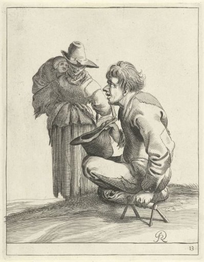 Beggar on a Cushion
