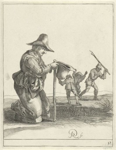 Kneeling Beggar
