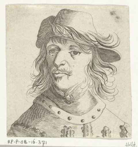 Portrait bust of a man