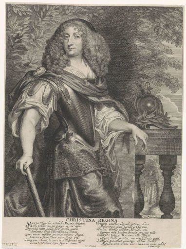 Allegorical portrait of Christina, Queen of Sweden, as Minerva
