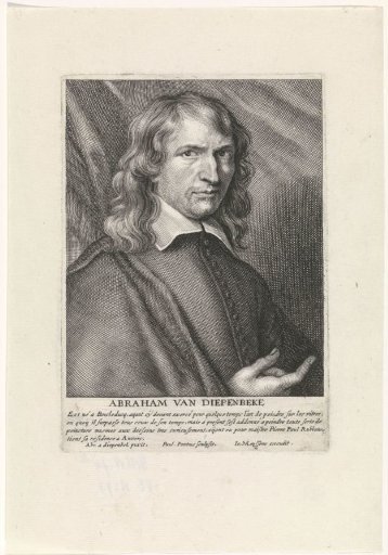 Portrait of the painter Abraham van Diepenbeeck