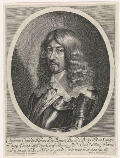 Portrait of Ambrosius, Duke of Hornes and Bassigny