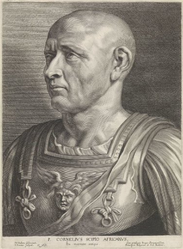 Antique bust of Scipio Africanus
