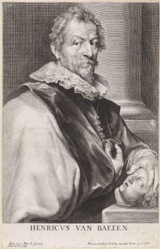 Portrait of the painter Hendrik van Balen (I)