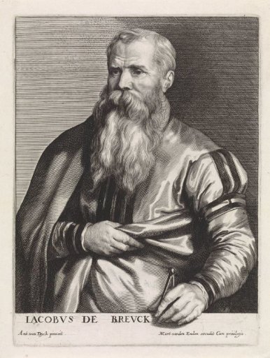 Portrait of the architect Jacob de Breuck