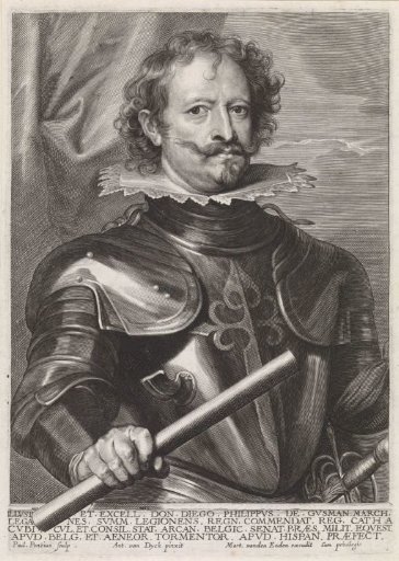 Portrait of Diego Felipez de Guzmán, Marquis of Leganés
