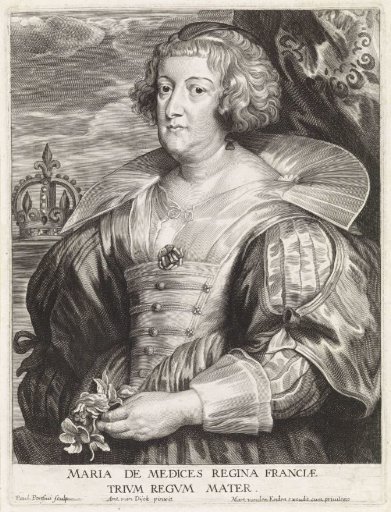 Portrait of Maria de' Medici, Queen of France