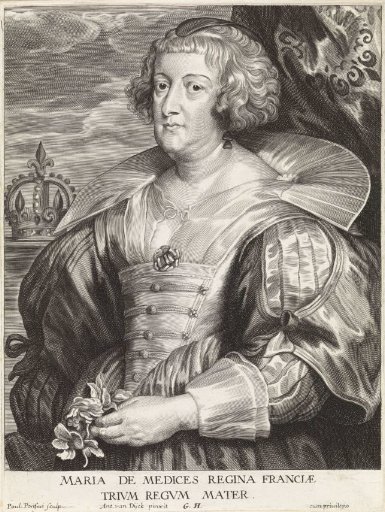 Portrait of Maria de' Medici, Queen of France