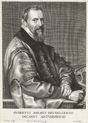 Portrait of Aubertus Miraeus