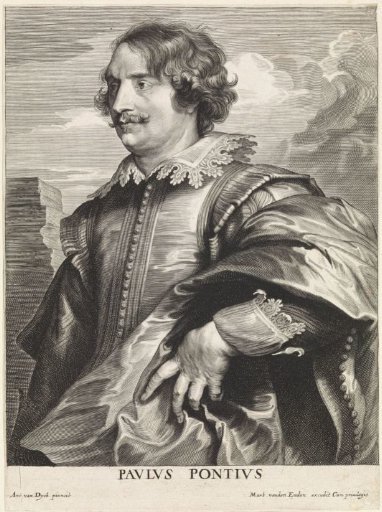 Portrait of the engraver Paulus Pontius