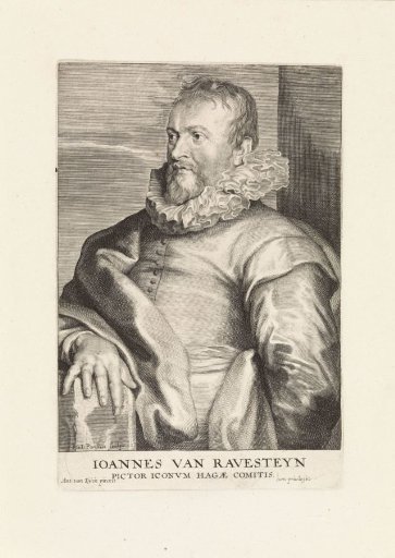 Portrait of the painter Jan Antonisz. van Ravesteyn