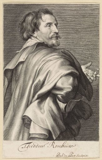 Portrait of the painter Theodoor Rombouts