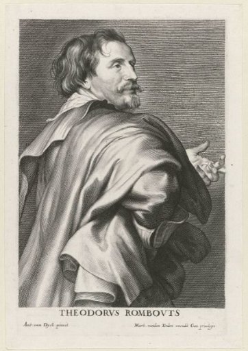 Portrait of the painter Theodoor Rombouts