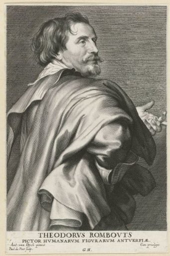 Portrait of the painter Theodoor Rombouts