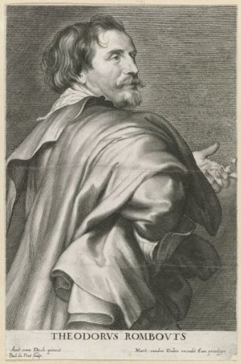 Portrait of the painter Theodoor Rombouts