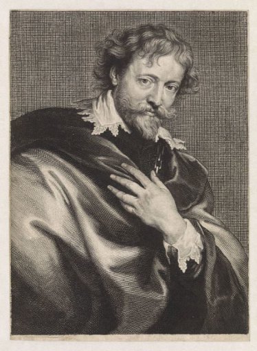 Portrait of the painter Peter Paul Rubens
