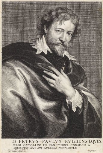 Portrait of the painter Peter Paul Rubens