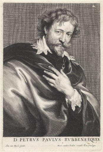 Portrait of the painter Peter Paul Rubens