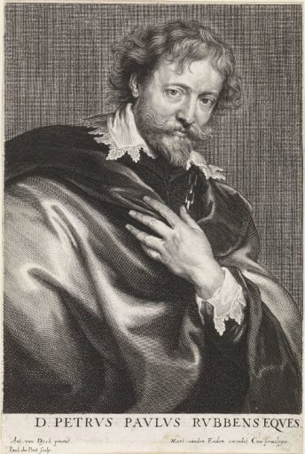 Portrait of the painter Peter Paul Rubens