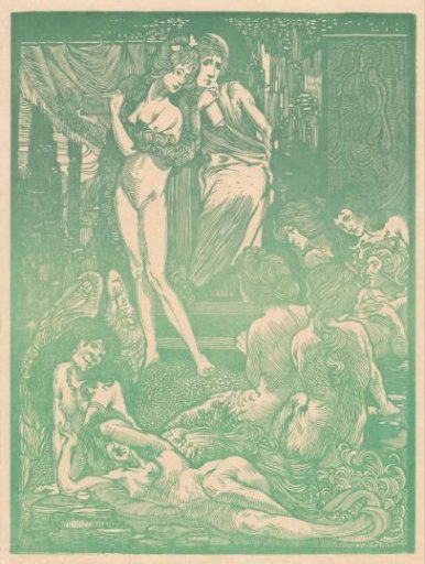 Nine Fantastic Female Figures
