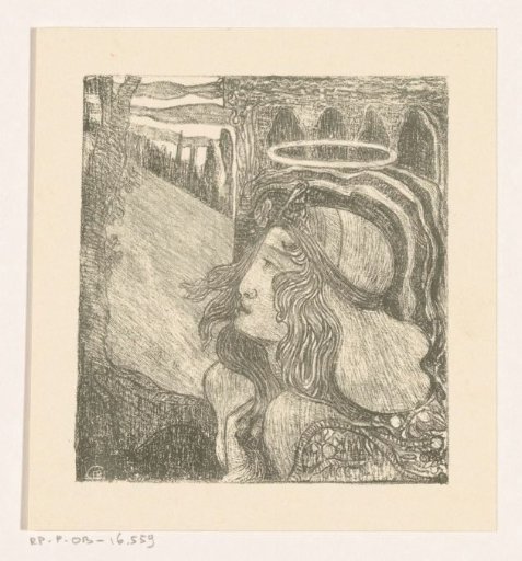 Woman with a Halo