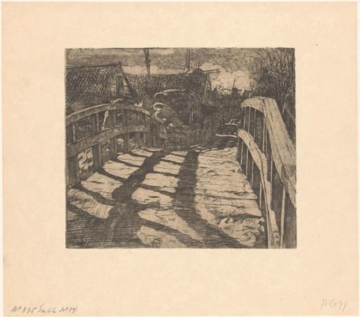 Bridge in the Baarsjes in Amsterdam