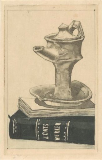 Still Life with Pitcher and Books
