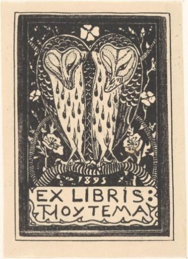 Ex libris of Theo van Hoytema