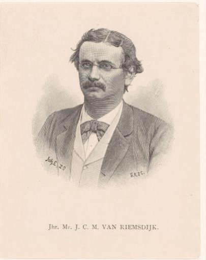 Portrait of Johannes Cornelis Marius van Riemsdijk