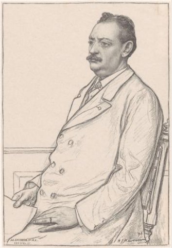 Portrait of Johannes Messchaert