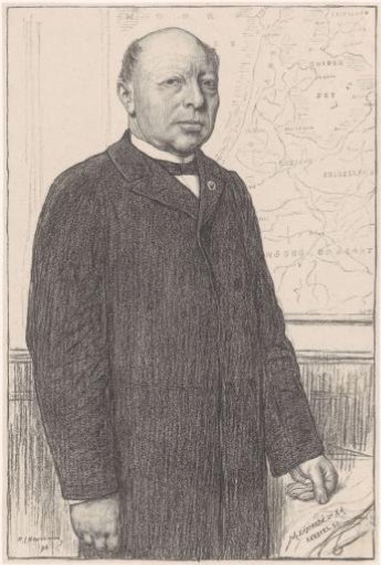 Portrait of Jan Frederik Willem Conrad