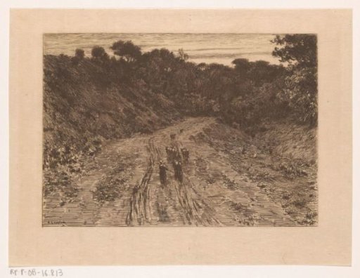 Hollow way in Limburg