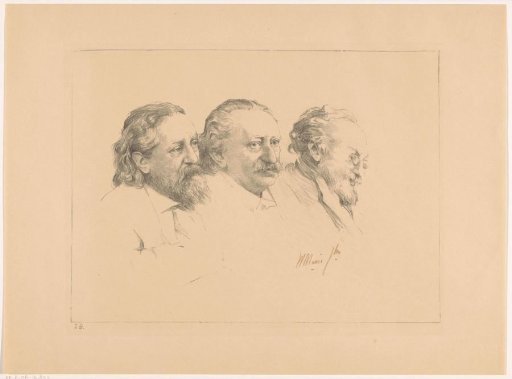 Portrait of Jacob, Willem and Matthijs Maris