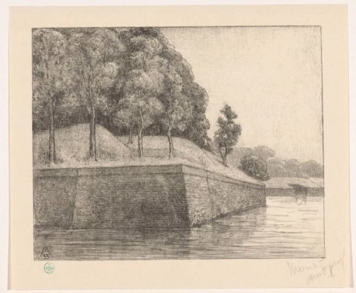 View of bastion Oud-Molen (west side)