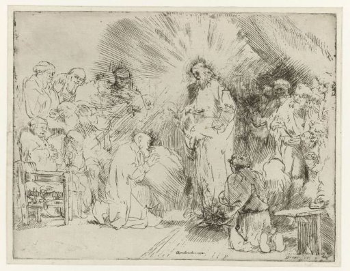 Christ Appearing to the Apostles
