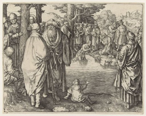 The Baptism Of Christ In The Jordan