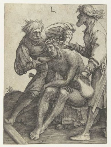 Soldiers Give Christ to Drink