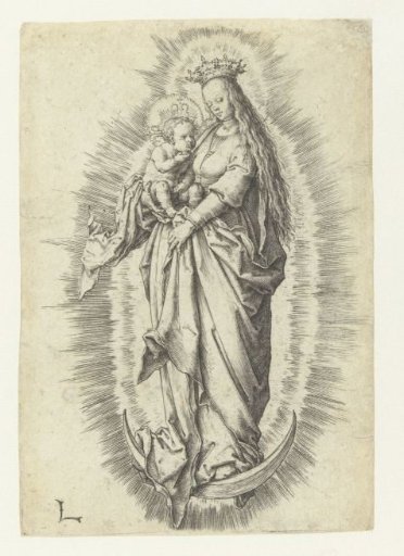 Madonna on the Crescent Moon