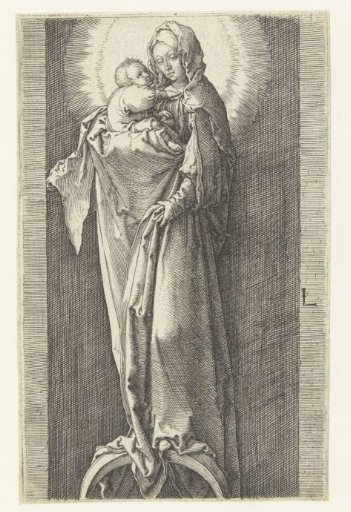 Mary with Child in a Niche