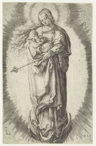 Madonna on the Crescent Moon
