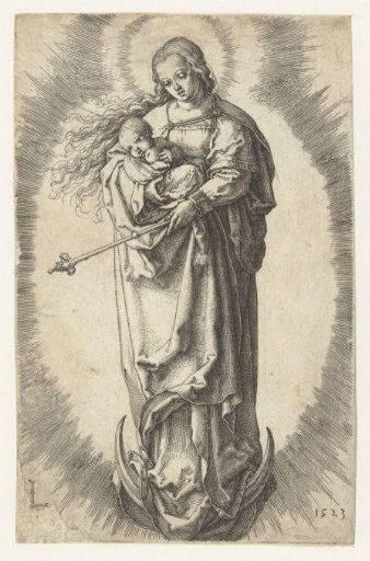 Madonna on the Crescent Moon