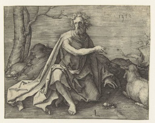 John the Baptist in the wilderness