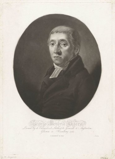 Portrait of George Hendrik Lagers